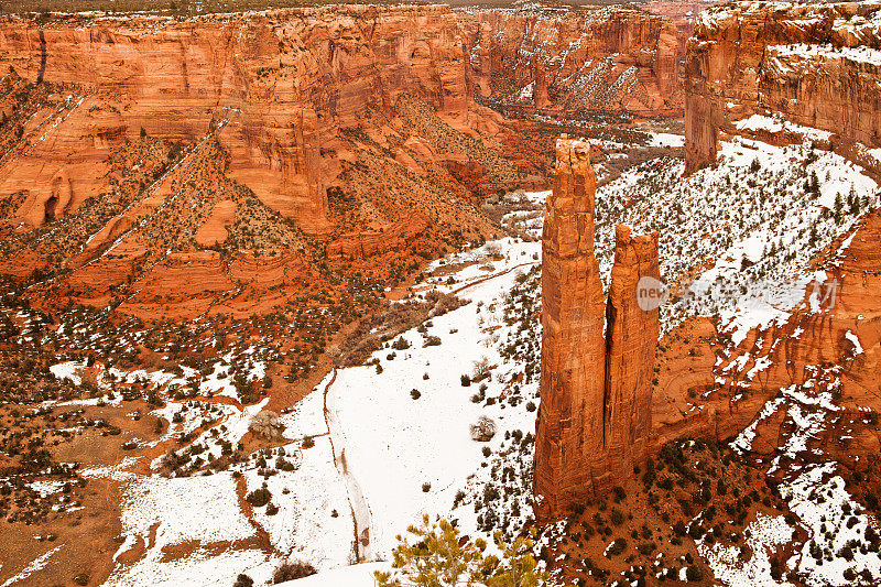 亚利桑那州的Canyon de Chelly